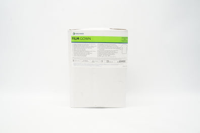 Halyard 69490 Film Gown, Blue, Universal, Thumb Hooks (x) - Box of 15